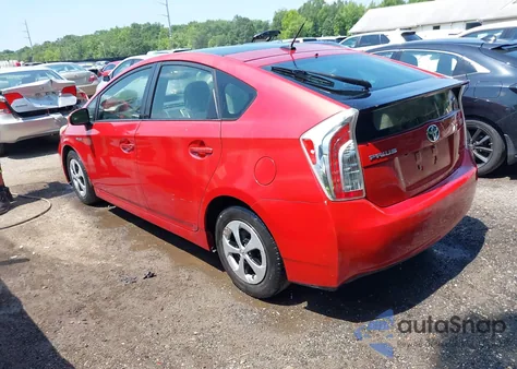 2013 Toyota Prius из США, поврежденный, VIN JTDKN3DU1D1621238